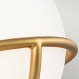 Apollo 1 Luxe Wall Light - Burnished Brass