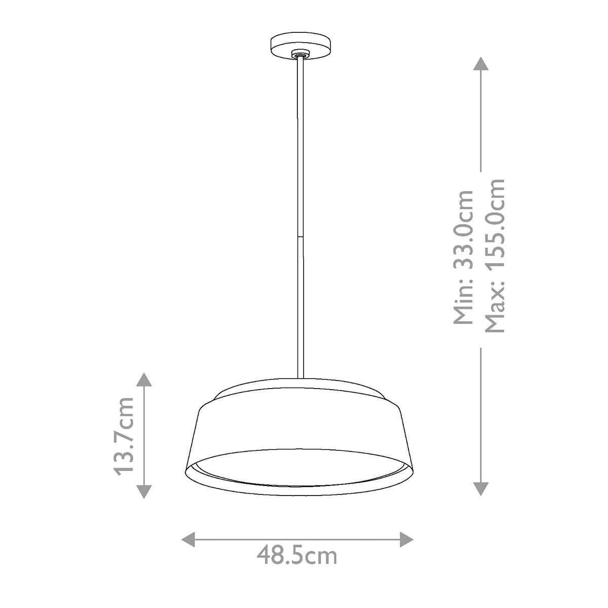 Asher 5-Light Pendant - Modern Elegance in Matte White