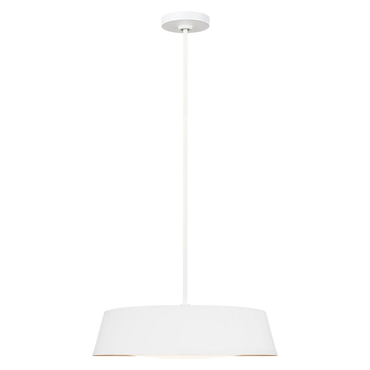 Asher 5-Light Pendant - Modern Elegance in Matte White