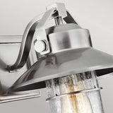 Boynton Medium Exterior Wall Lantern - Painted Brushed Steel