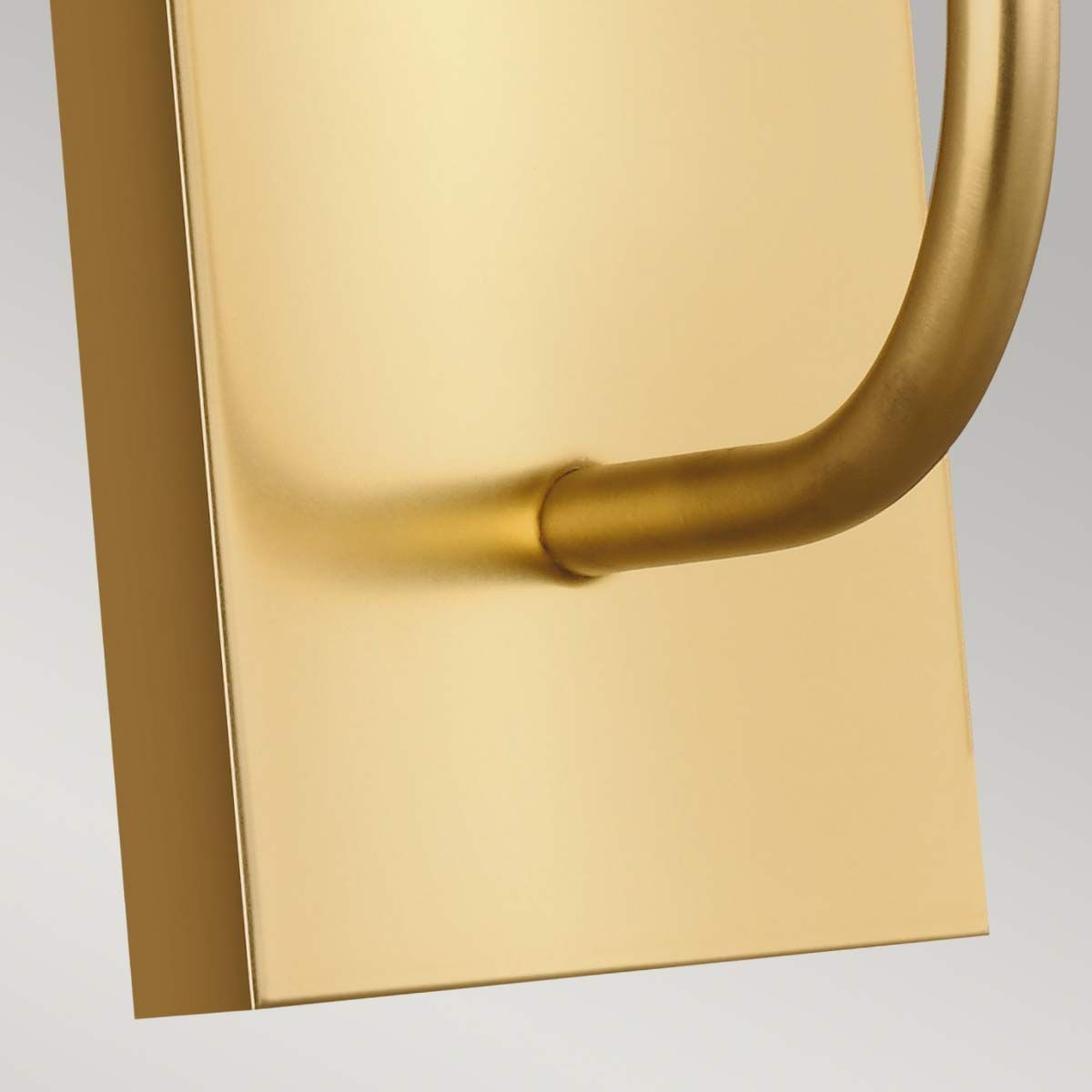 Brianna Contemporary Burnished Brass Wall Sconce