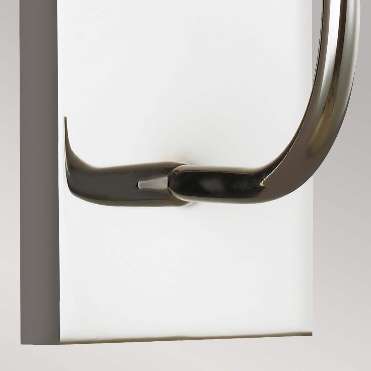 Brianna Polished Nickel Wall Sconce with White Linen Shade