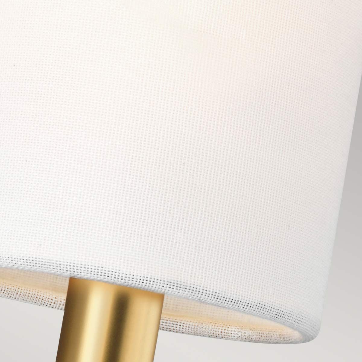 Brianna Elegant Dual Wall Sconce in Burnished Brass