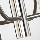 Brianna Dual Light Wall Sconce - Contemporary Polished Nickel Finish