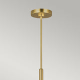 Brianna 6 lt Chandelier Burnished Brass