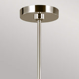 Brianna Chandelier in Polished Nickel - 9-Light Modern Elegance