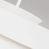 Brisbin Matte White Three-Tier Pendant Light