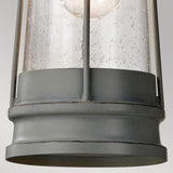 Vintage Marine-Style Storm Cloud Lantern with Speckled Glass