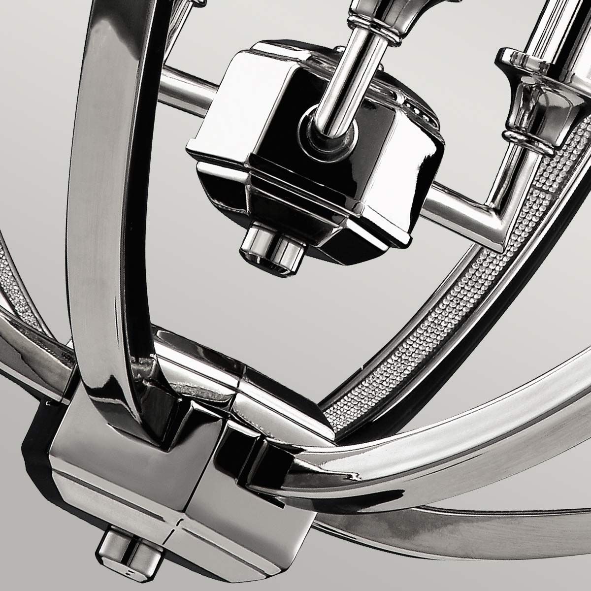 Corinne Illuminated Crystal Sphere Pendant Light - 3 Bulb Design