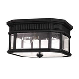Cotswold Lane Black Hexagon Ceiling Lantern