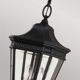Vintage-Style Exterior Medium Black Porch Lantern