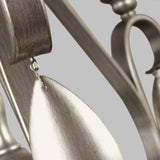 DeWitt Sunrise Silver 5-Light Vintage Chandelier