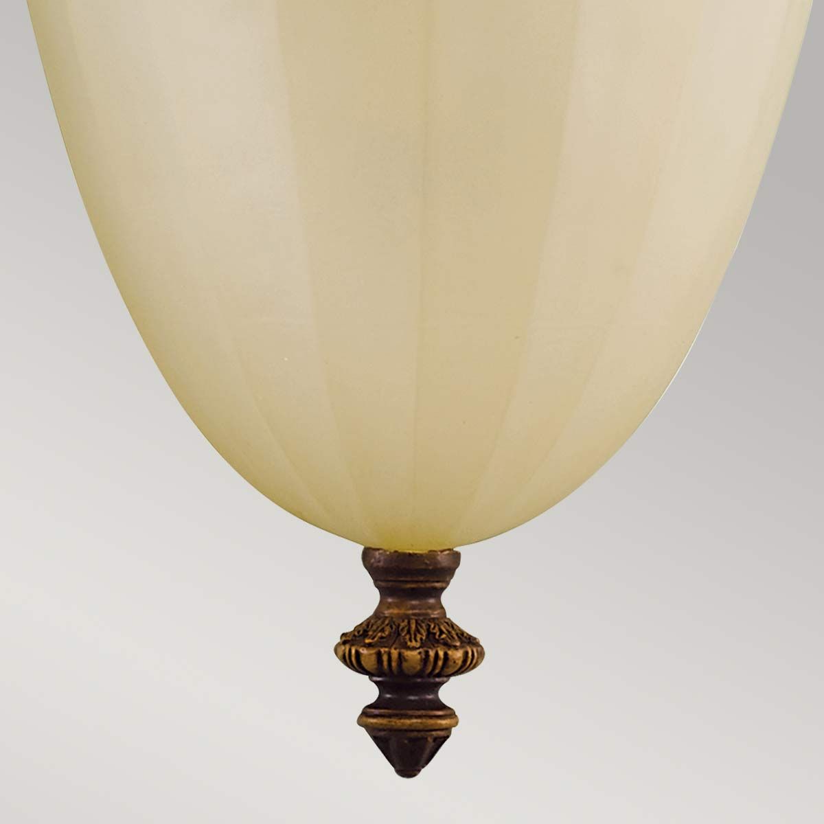 Edwardian Elegance Wall Uplighter - Warm Walnut Finish