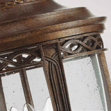 Exquisite Victorian Bronze Lantern with Pedestal Display