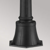 Victorian Elegance Black Pathway Lantern Post