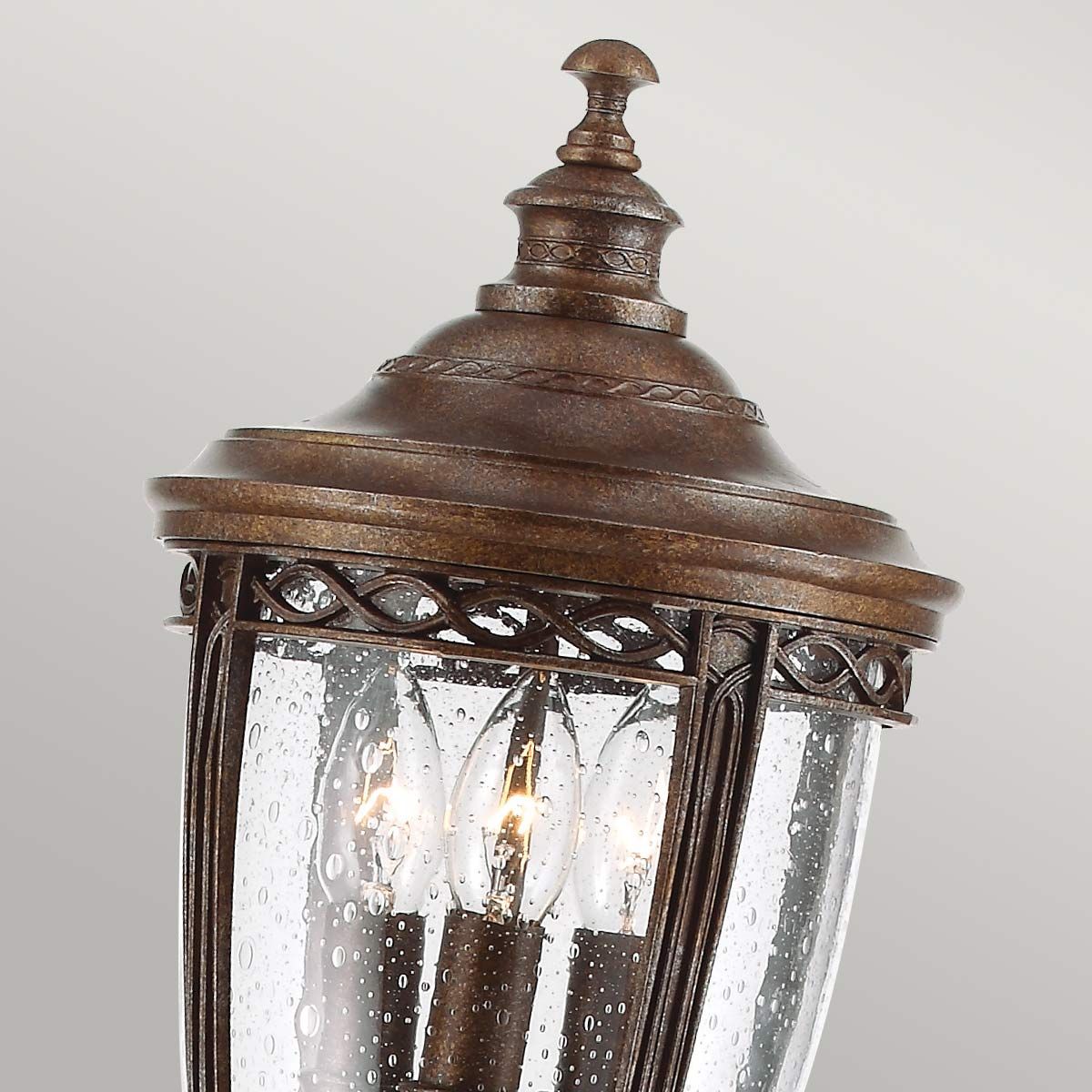 Victorian Elegance Bronze Pathway Lantern