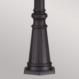 Elegant Victorian Black Post Lantern for Driveway or Avenue
