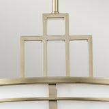 Fusion 3lt Large Pendant Painted Natural Brass
