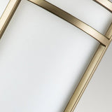 Fusion 1lt Wall Light Painted Natural Brass