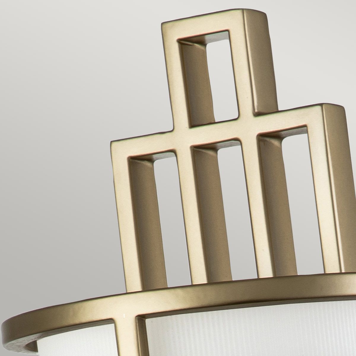 Fusion 1lt Wall Light Painted Natural Brass