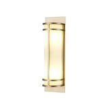 Fusion 2lt Wall Light Painted Natural Brass