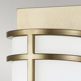 Fusion 2lt Wall Light Painted Natural Brass