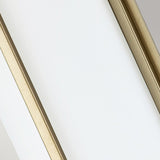 Fusion 2lt Wall Light Painted Natural Brass