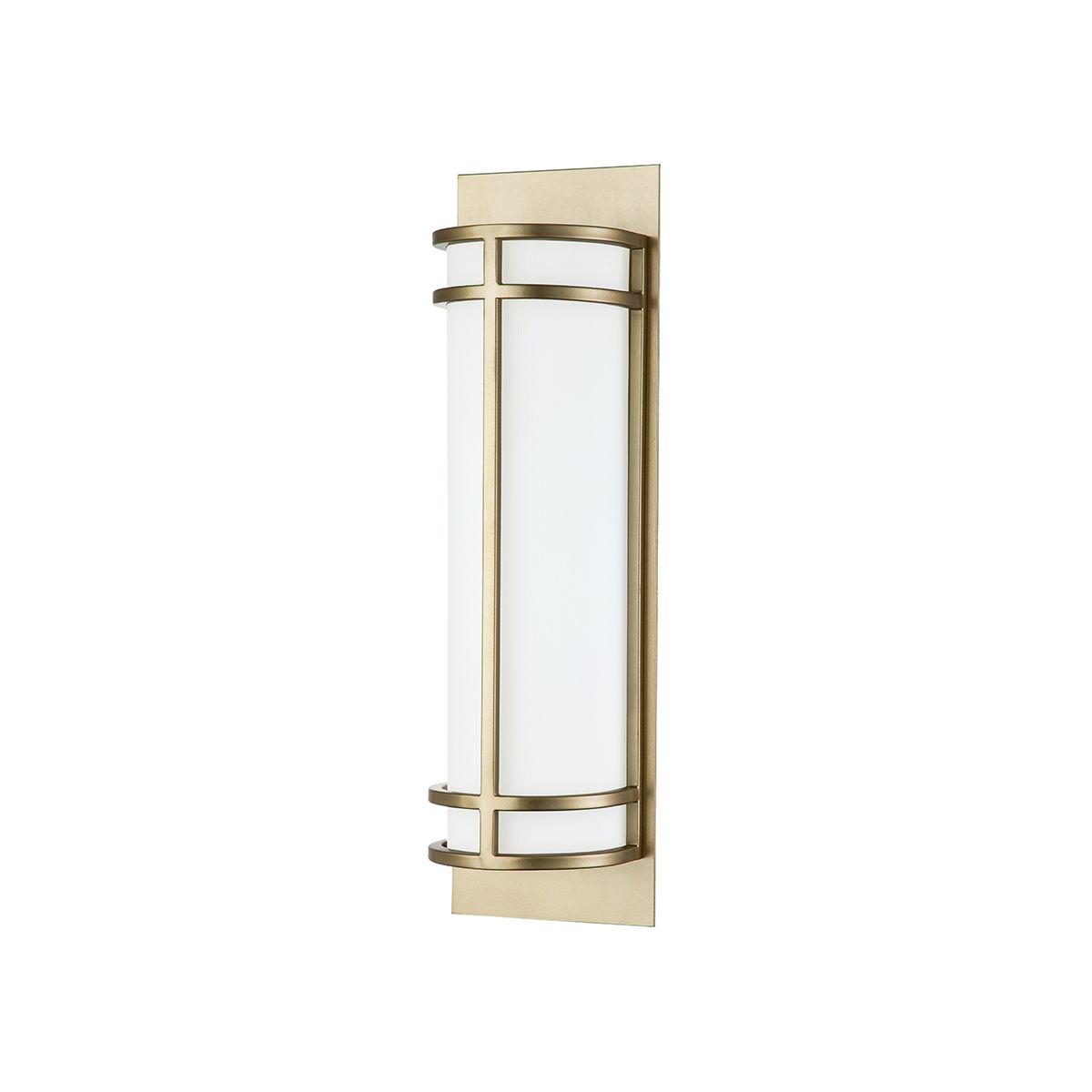 Fusion 2lt Wall Light Painted Natural Brass