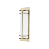Fusion 2lt Wall Light Painted Natural Brass