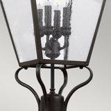 Galena 4 Light Lamp Post Sable