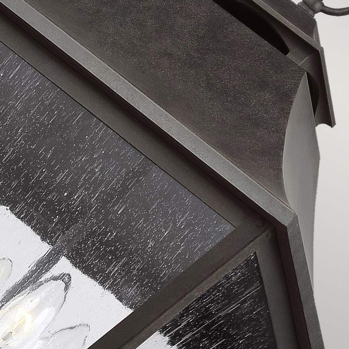 Galena 4-Light Outdoor Pendant Lantern in Sable Finish