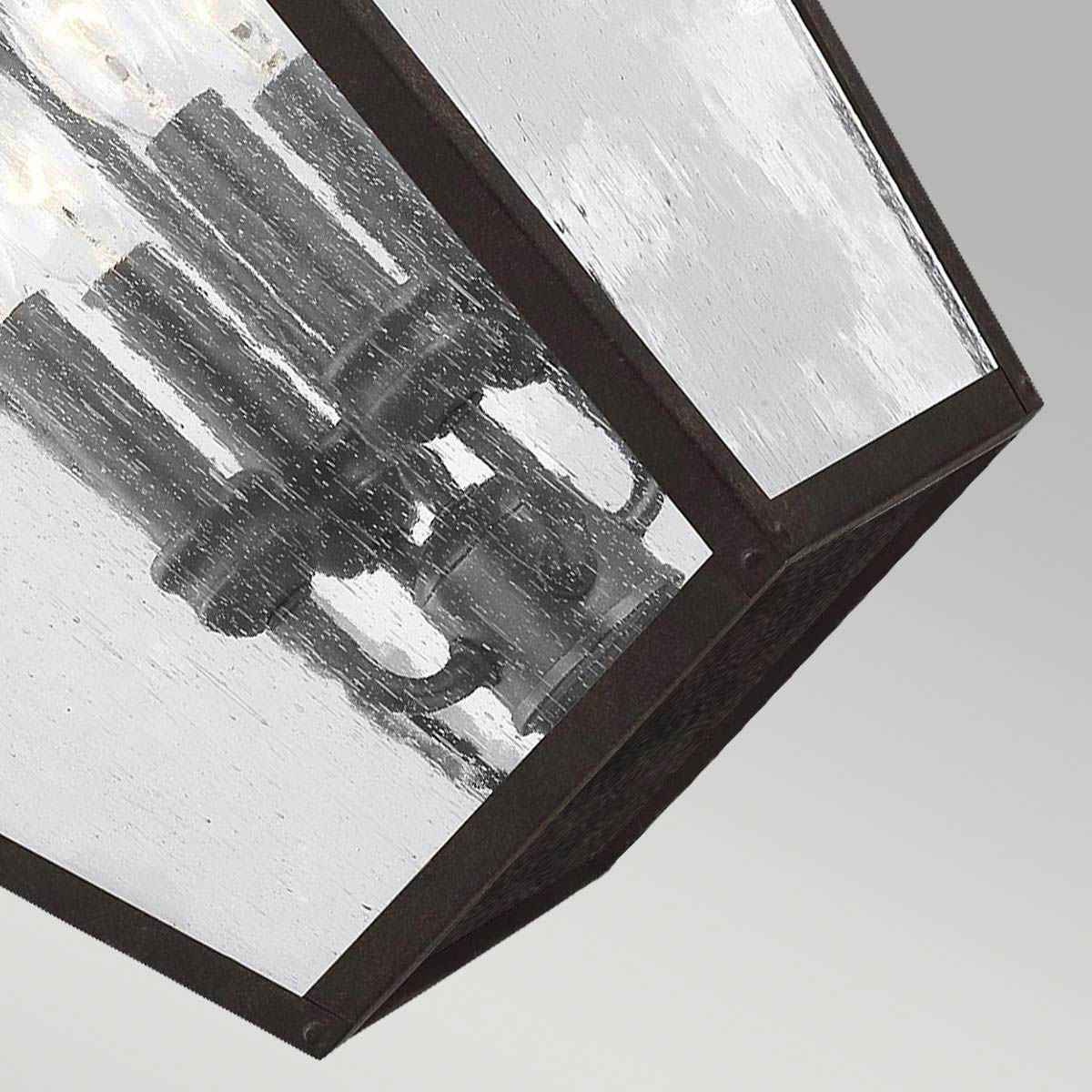 Galena 4-Light Outdoor Pendant Lantern in Sable Finish