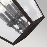 Galena 4-Light Outdoor Pendant Lantern in Sable Finish