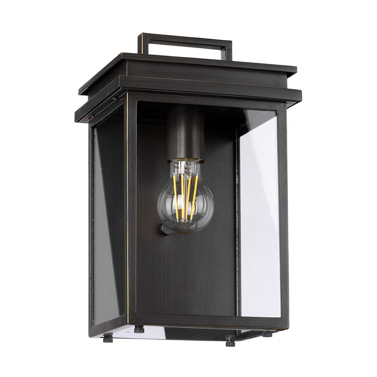 Glenview Antique Bronze Outdoor Wall Lantern