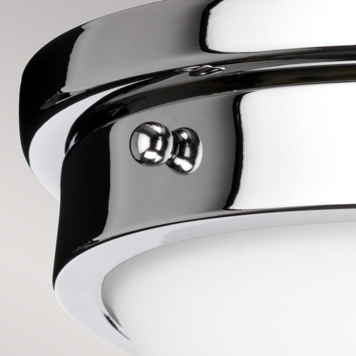 Gravity Duo Flush Ceiling Light - Polished Chrome Finish