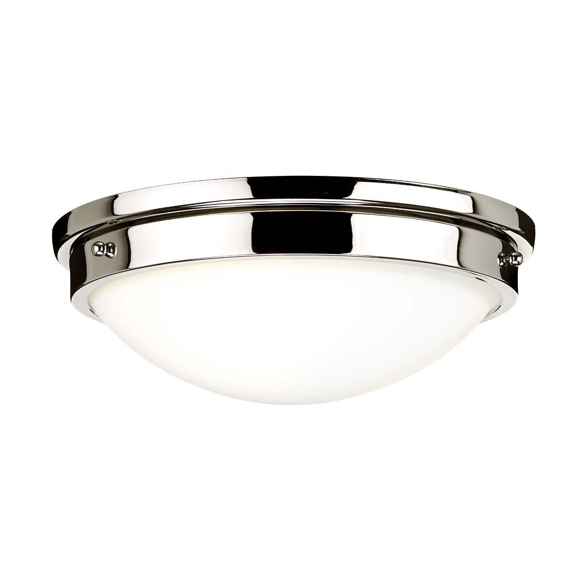 Gravity Dual Light Flush Mount - Polished Nickel