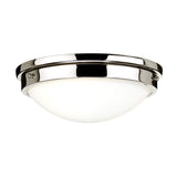Gravity Dual Light Flush Mount - Polished Nickel