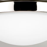 Gravity Dual Light Flush Mount - Polished Nickel