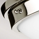 Gravity Dual Light Flush Mount - Polished Nickel