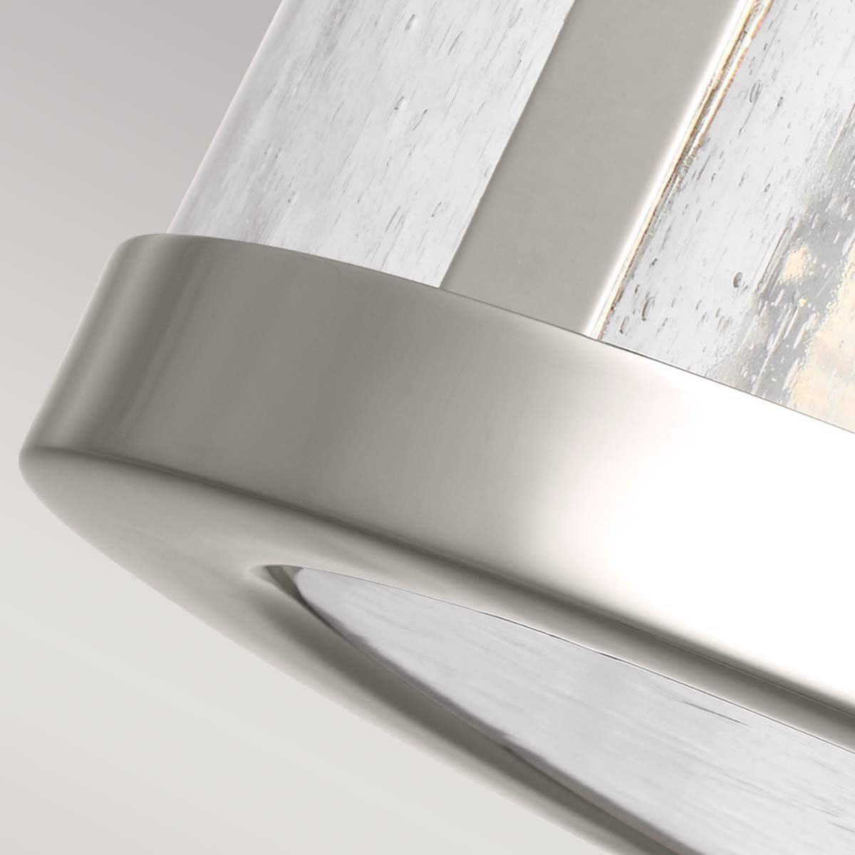 Contemporary Harrow Dual-Light Semi-Flush Fixture