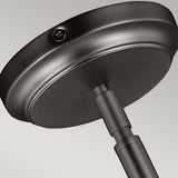 Hobson Medium Pendant Light in Satin Nickel Finish