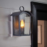 Hodges Ash Black Exterior Wall Lantern