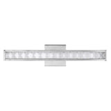 Dazzling Crystal Reflection LED Wall Light - Polished Chrome Finish