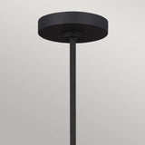Joan 5-Light Chandelier - Sleek Black & Brass Elegance