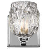 Kalli Polished Chrome Crystal Bathroom Wall Light
