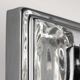 Kalli Polished Chrome Crystal Bathroom Wall Light