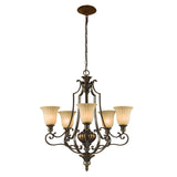 Kelham Hall European Elegance 5-Light Chandelier
