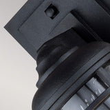 Nautical Beacon Textured Black Outdoor Wall Lantern