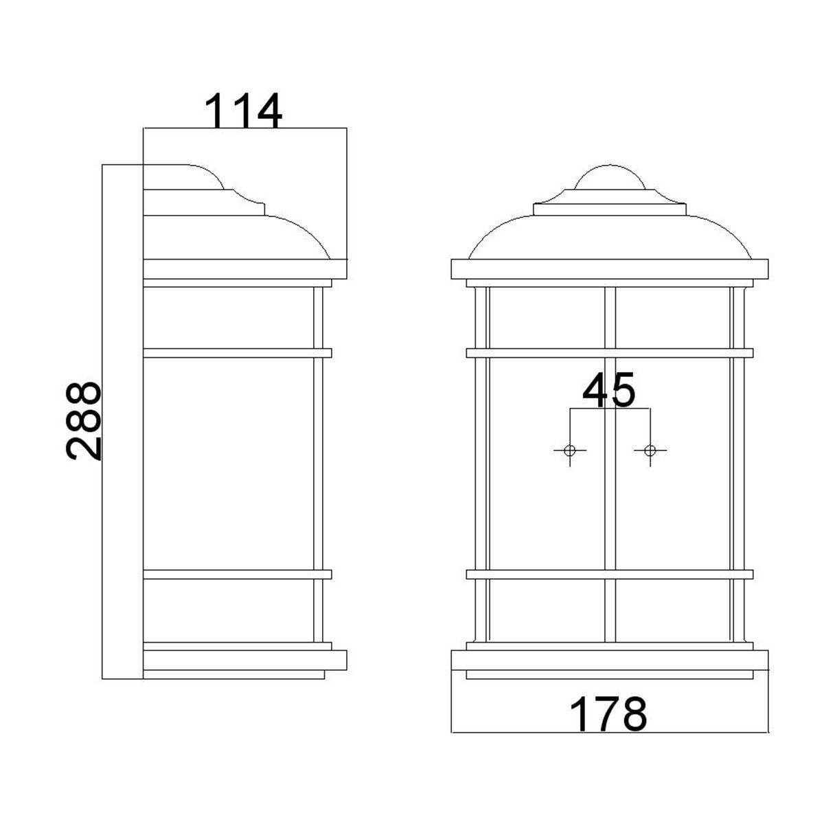 Coastal Beacon Wall Lantern