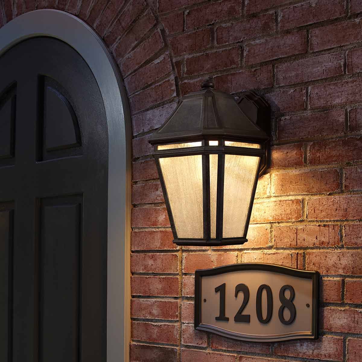 Londontowne 1-Light Weathered Chestnut Wall Lantern